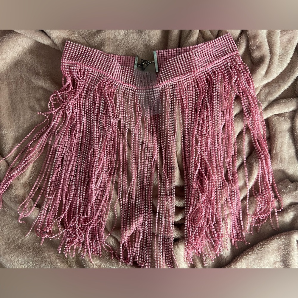 NWT RHINESTONE SKIRT/BELT